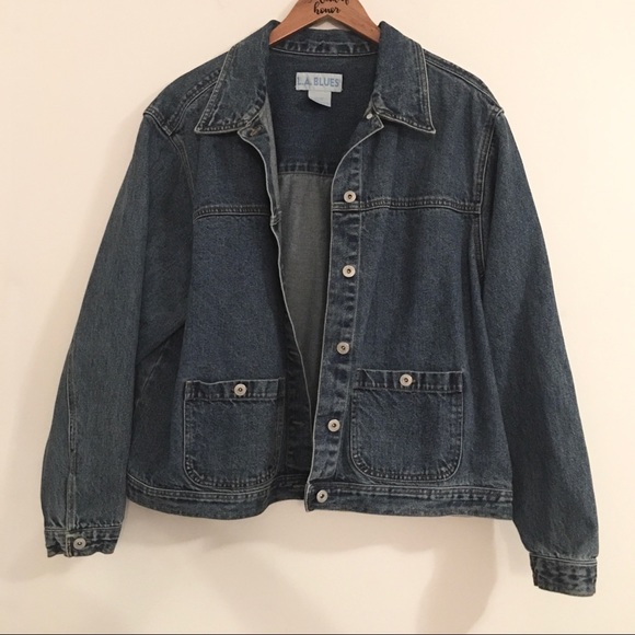 Vintage Jackets & Blazers - VINTAGE JEAN JACKET